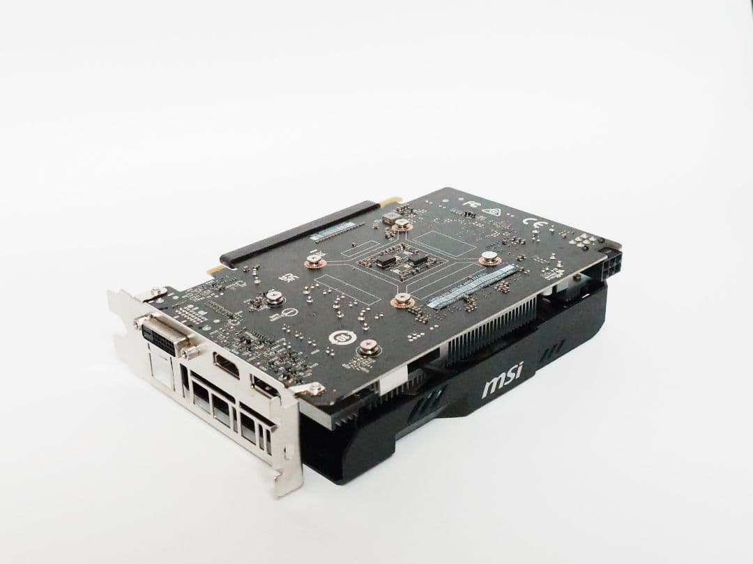 グラフィックボード・グラボ・ビデオカード msi GeForce GTX 1650 D6 AERO ITX OCV1