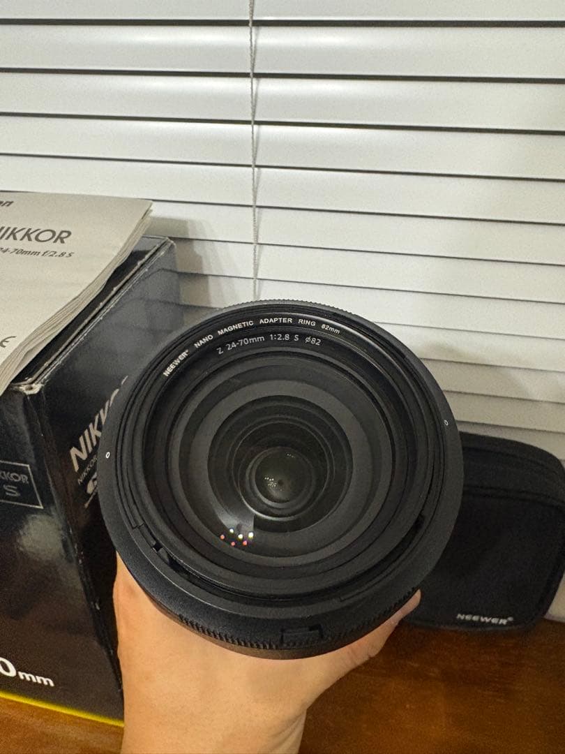 NIKKOR Z 24-70mm f/2.8 S ND•CPL付き