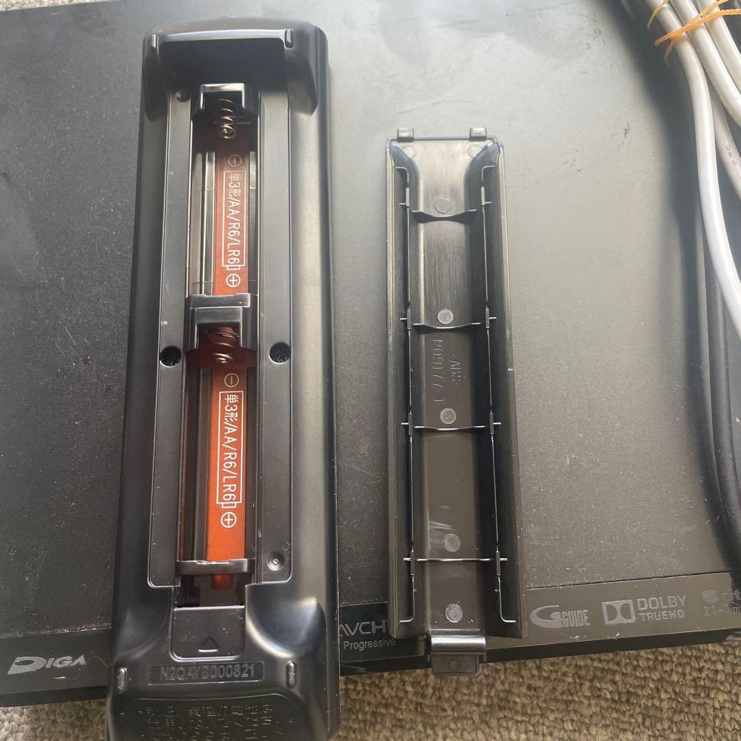 パナソニック ブルーレイレコーダー DMR-BR160 リモコンなど付き