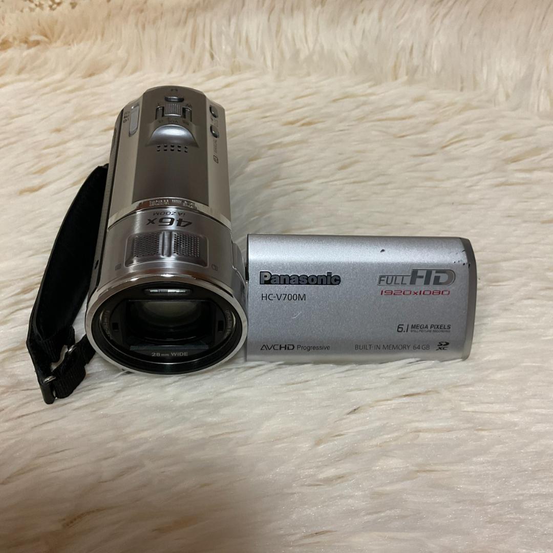 【簡易動作確認済】Panasonic HC-V700M フルHD ビデオカメラ