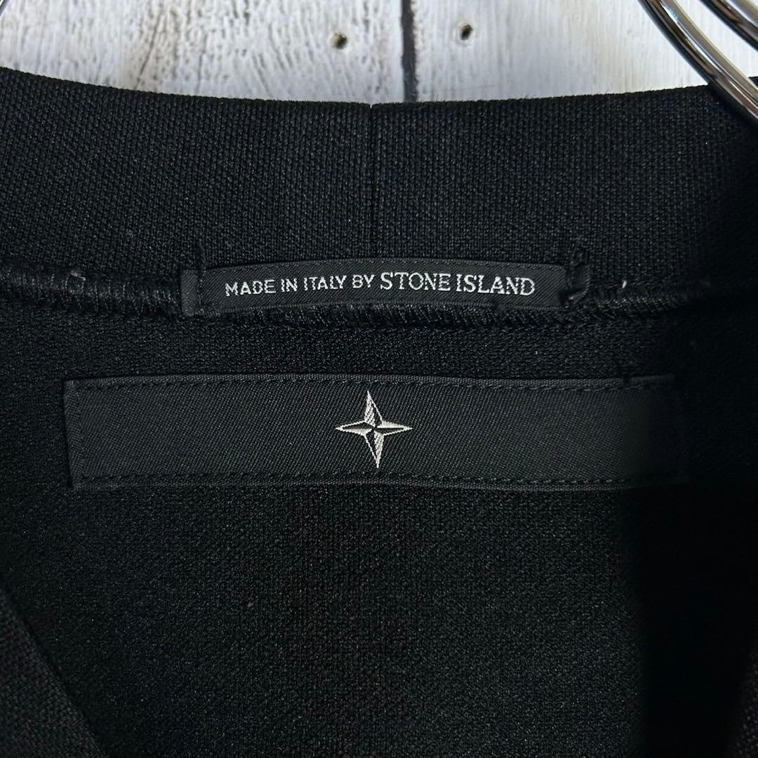 6057【希少デザイン】ストーンアイランド‪☆ビッグ刺繍ロゴ入りスウェット