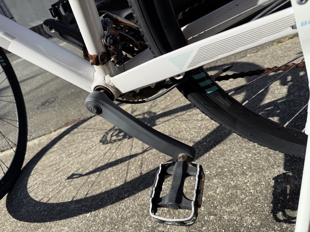 ハ*ツ様 福岡直接取引Bianchi C変速3✖︎8段Size47 発送しません