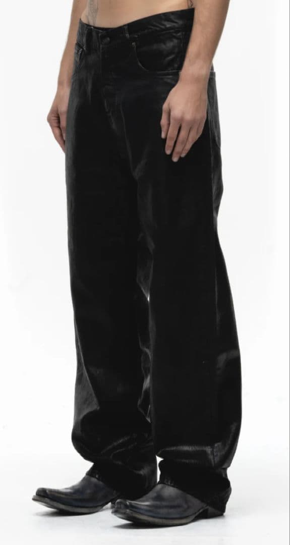 NO/FAITH STUDIOS レザーコーティングデニム