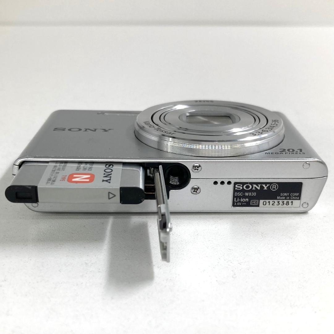 SONY　デジタルカメラ　Cyber-shot　DSC-W830　シルバー