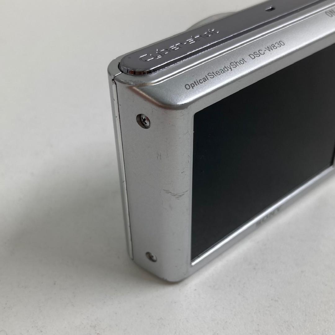 SONY　デジタルカメラ　Cyber-shot　DSC-W830　シルバー