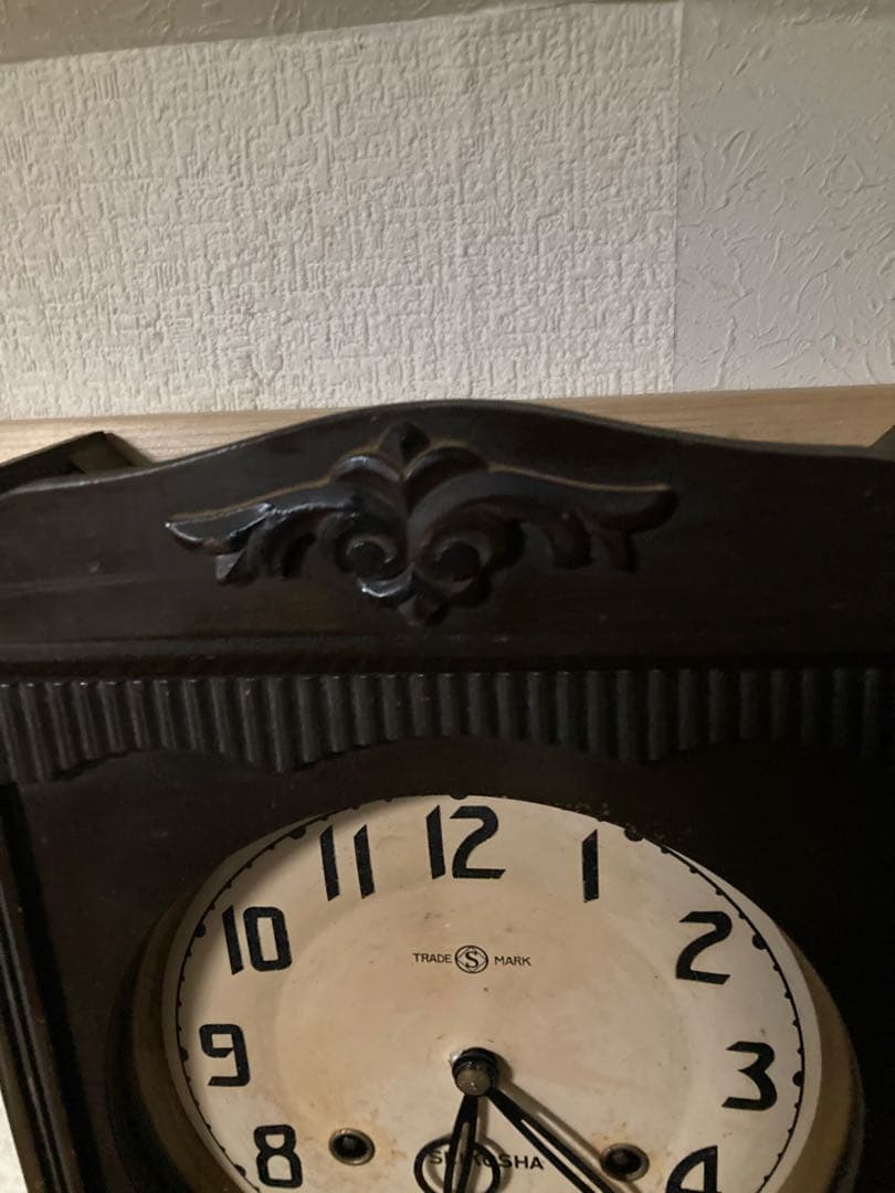 SEIKOSHA 柱時計 本打ち式 稼動中