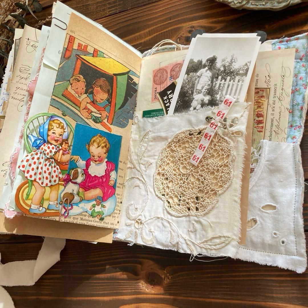 junkjournal ジャンクジャーナル雑記帳　エフェメラセット