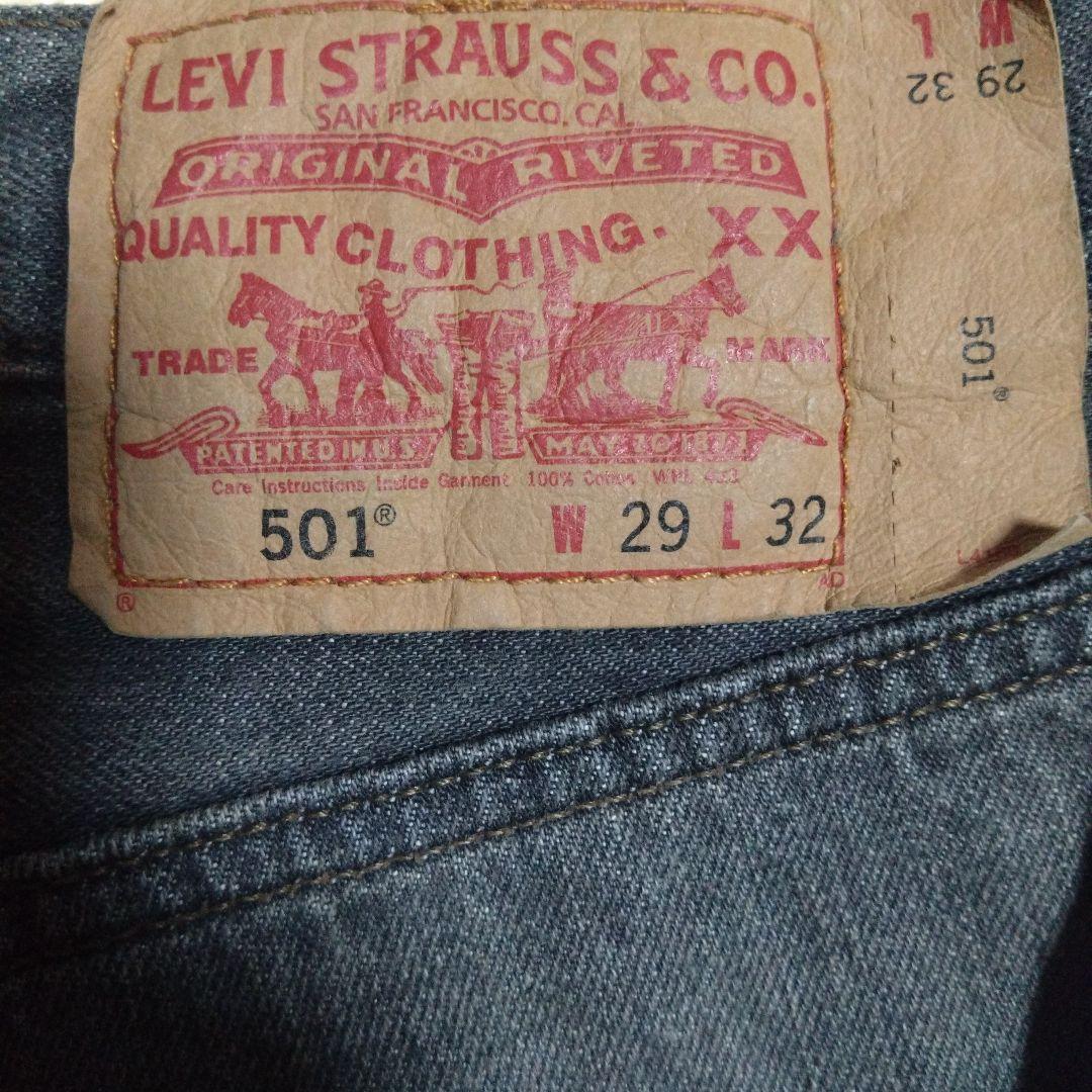 LEVI'S　501　irregular　Deadstock　W29L32