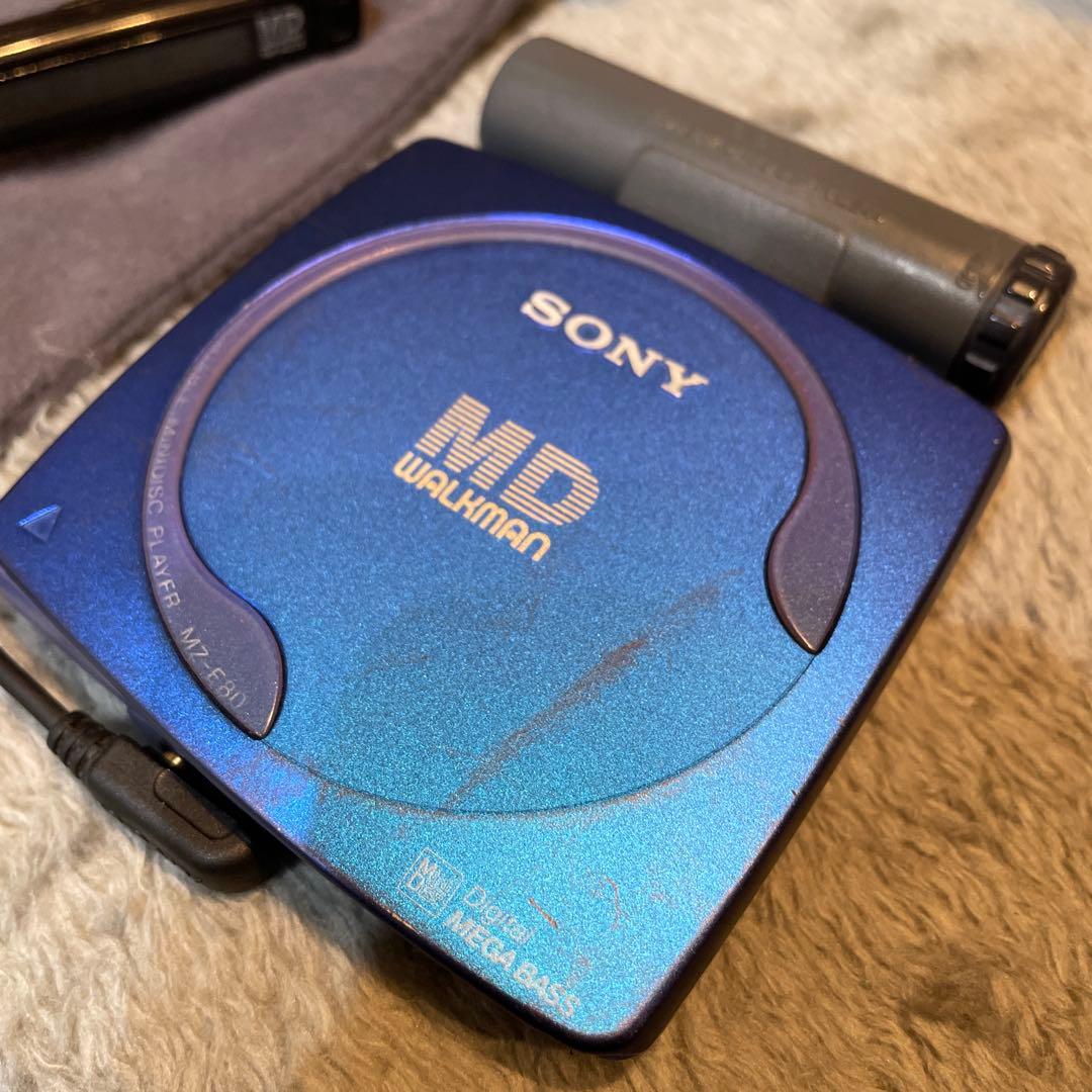 ポータブルプレーヤー SONY MD Walkman MZ-E80