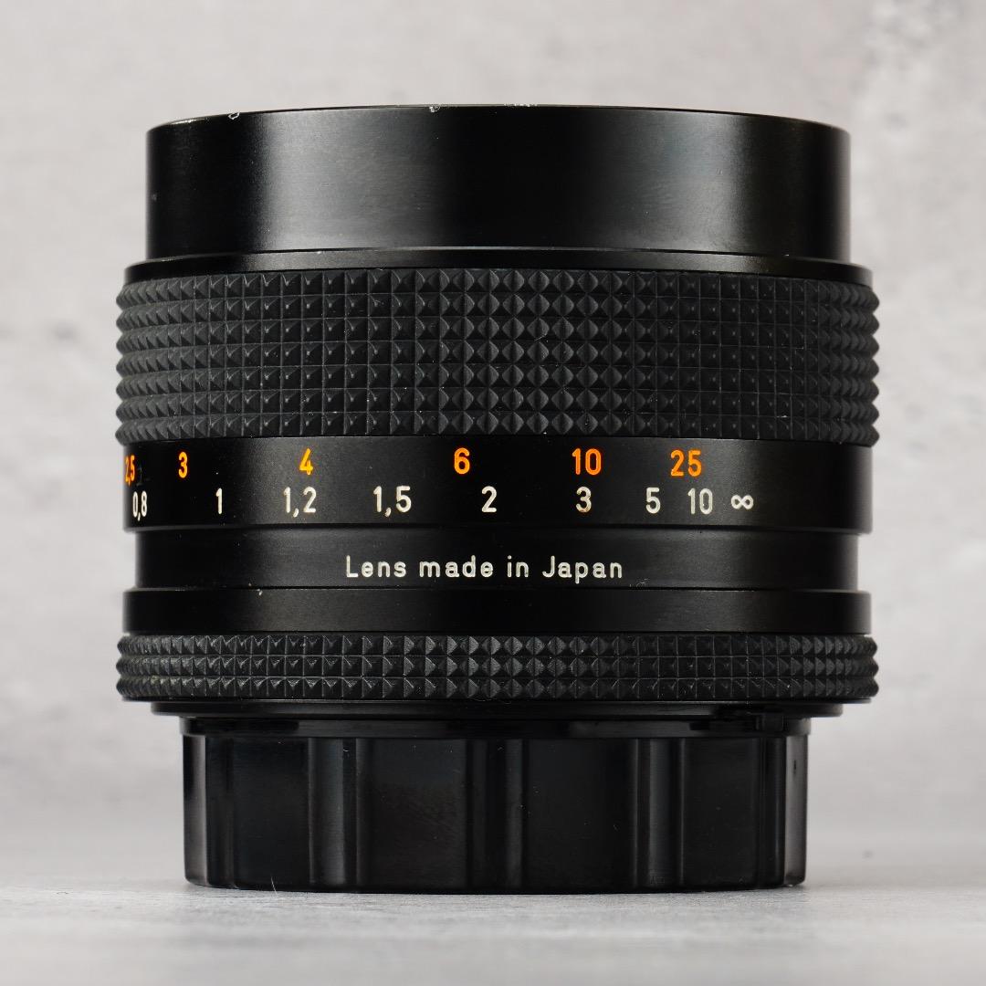 アダプターCarl Zeiss Planar 50mm F1.4 MMJ 762