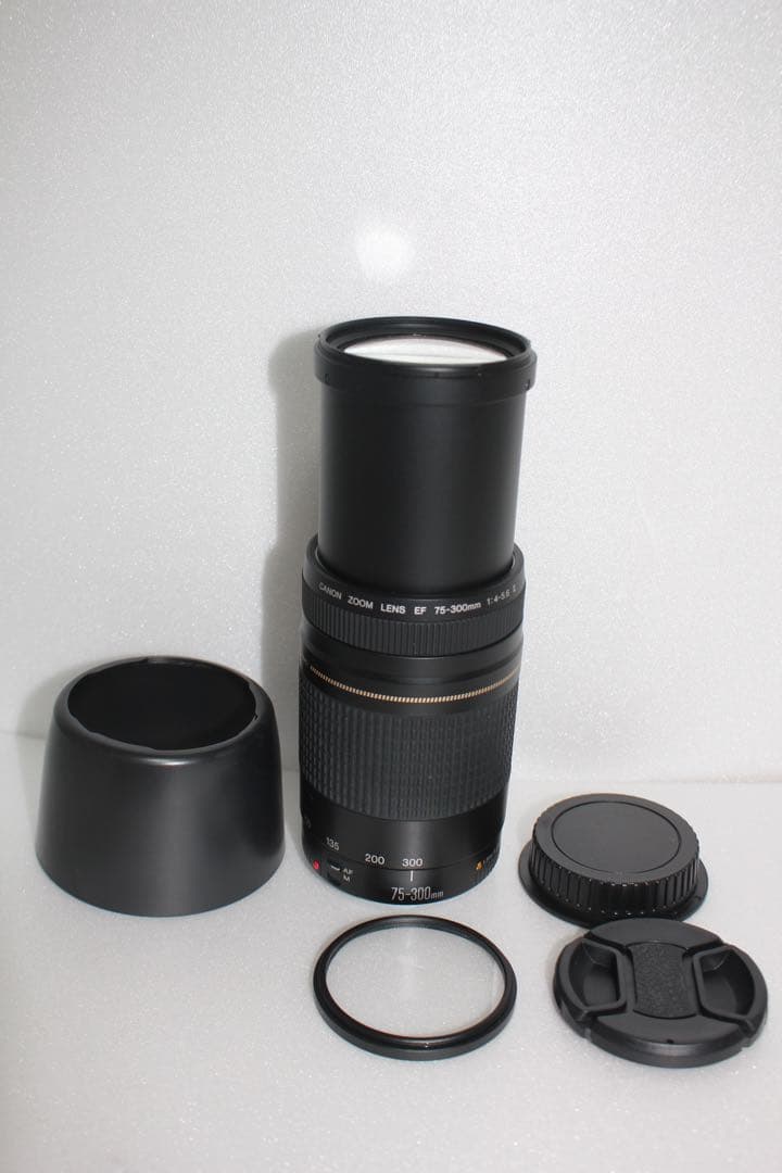 望遠レンズ☆キャノン☆Canon EF 75-300mm USM