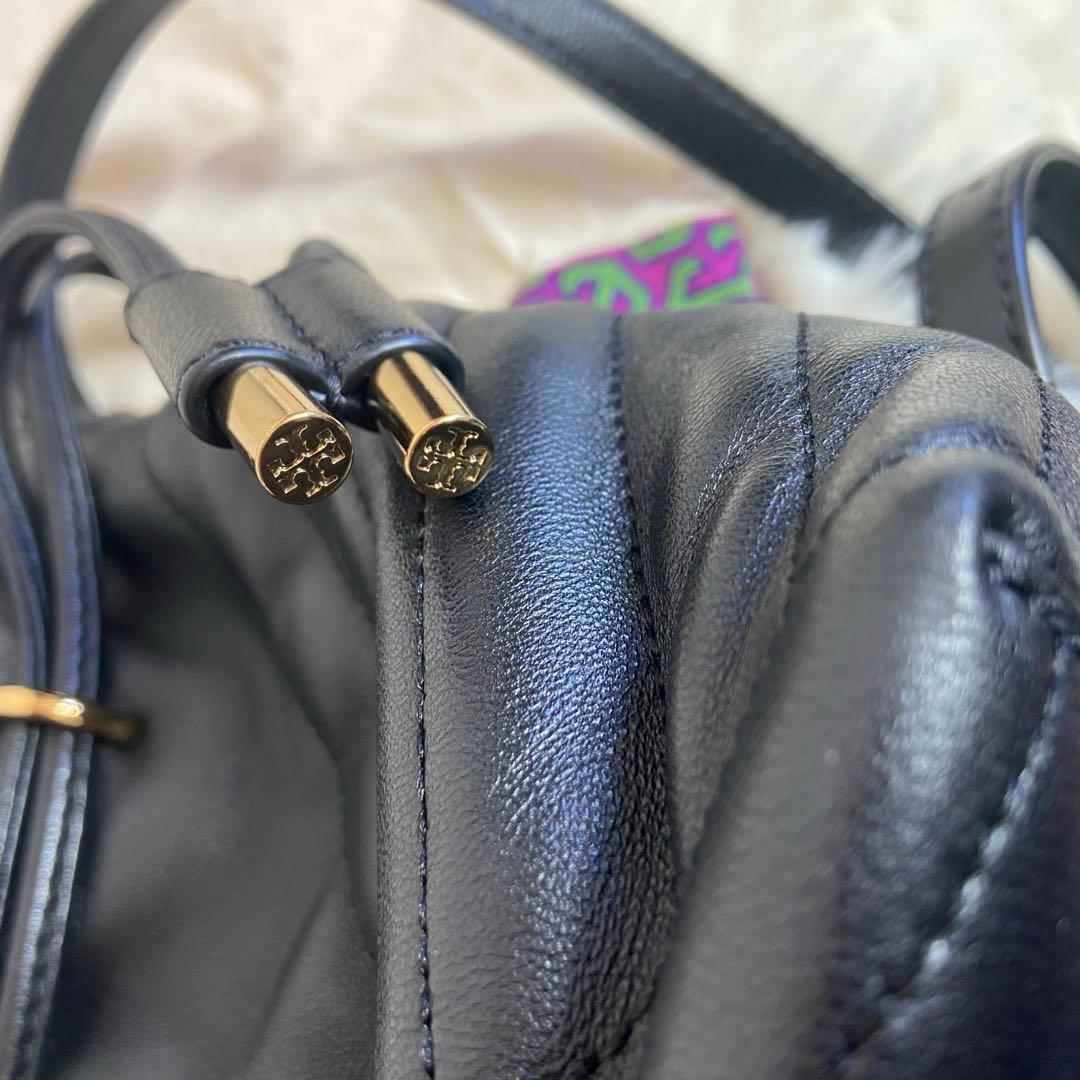 ✨️美品✨️ Tory Burch 2way ゴールド金具 キルティング 巾着