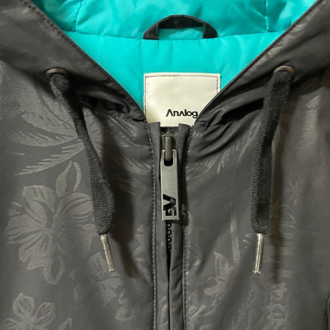 Burtonバートンスキーウェアスノーボードジャケットパーカーハーフジップ黒希少