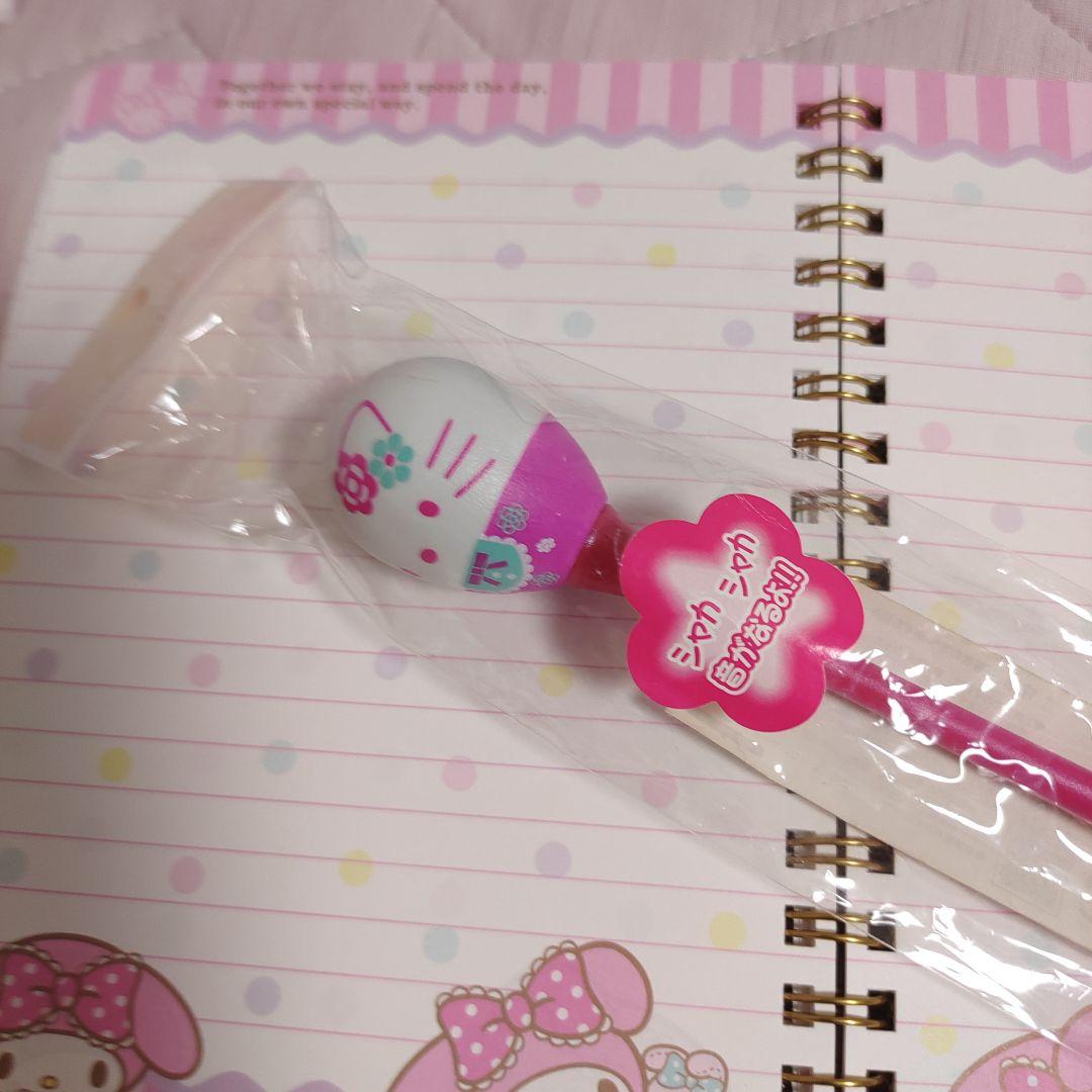 キティ　マラカス　ボールペン　サンリオ