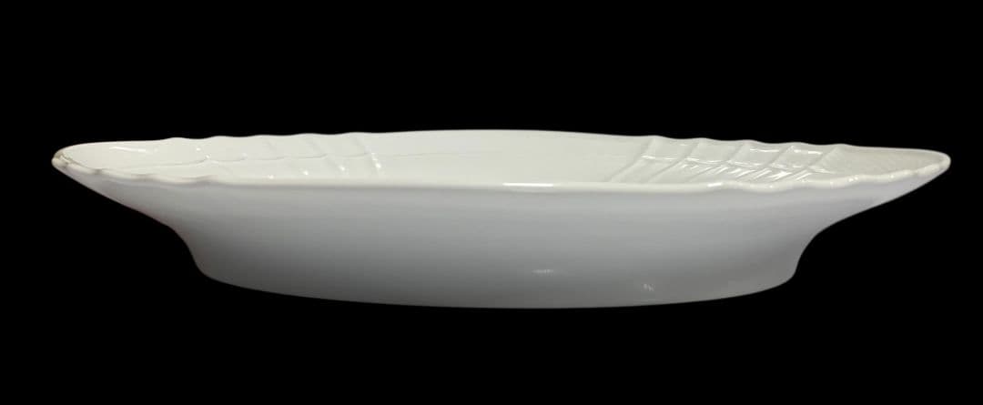 リチャードジノリ ベッキオホワイト オーバル プレート 大皿 2枚セット