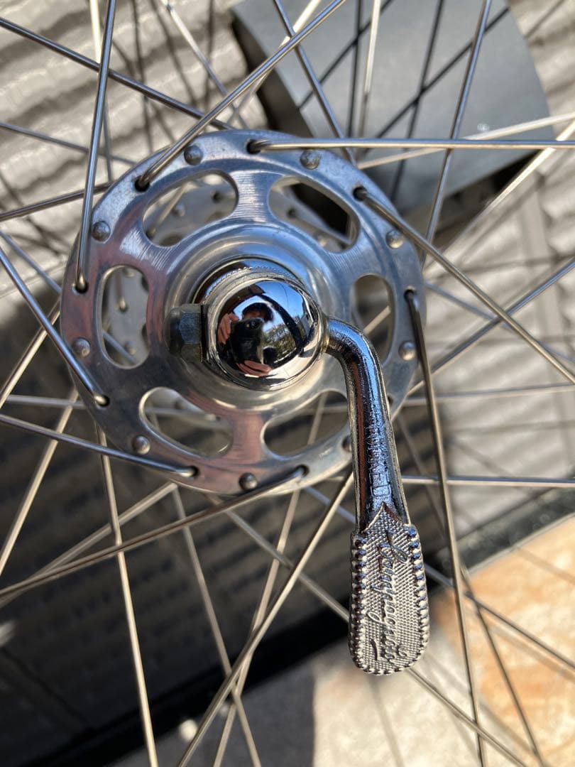 CAMPAGNOLO RECORD ラージフランジ 36H × MAVIC リム