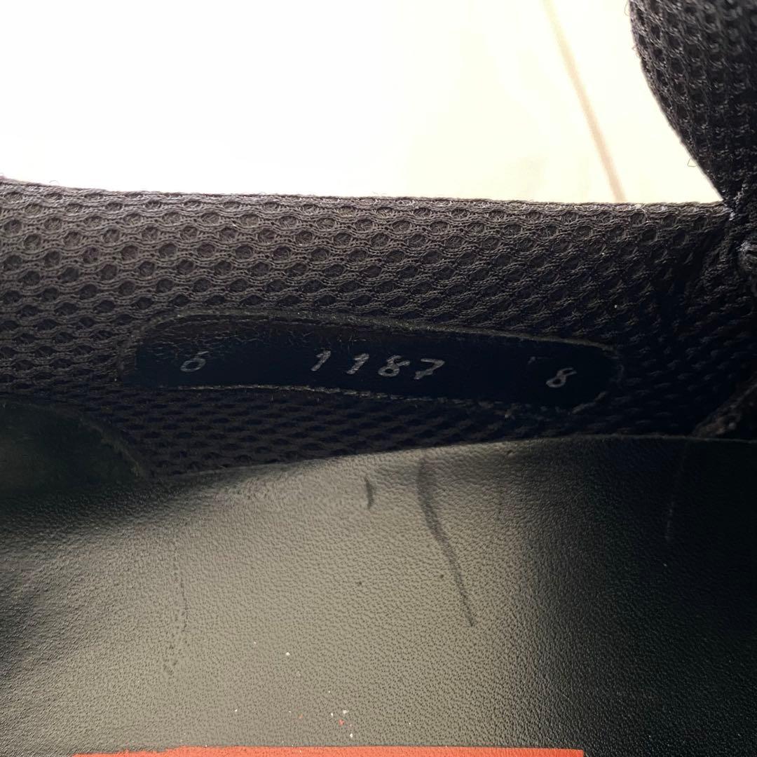 靴 1990s archive prada sports leather shoes