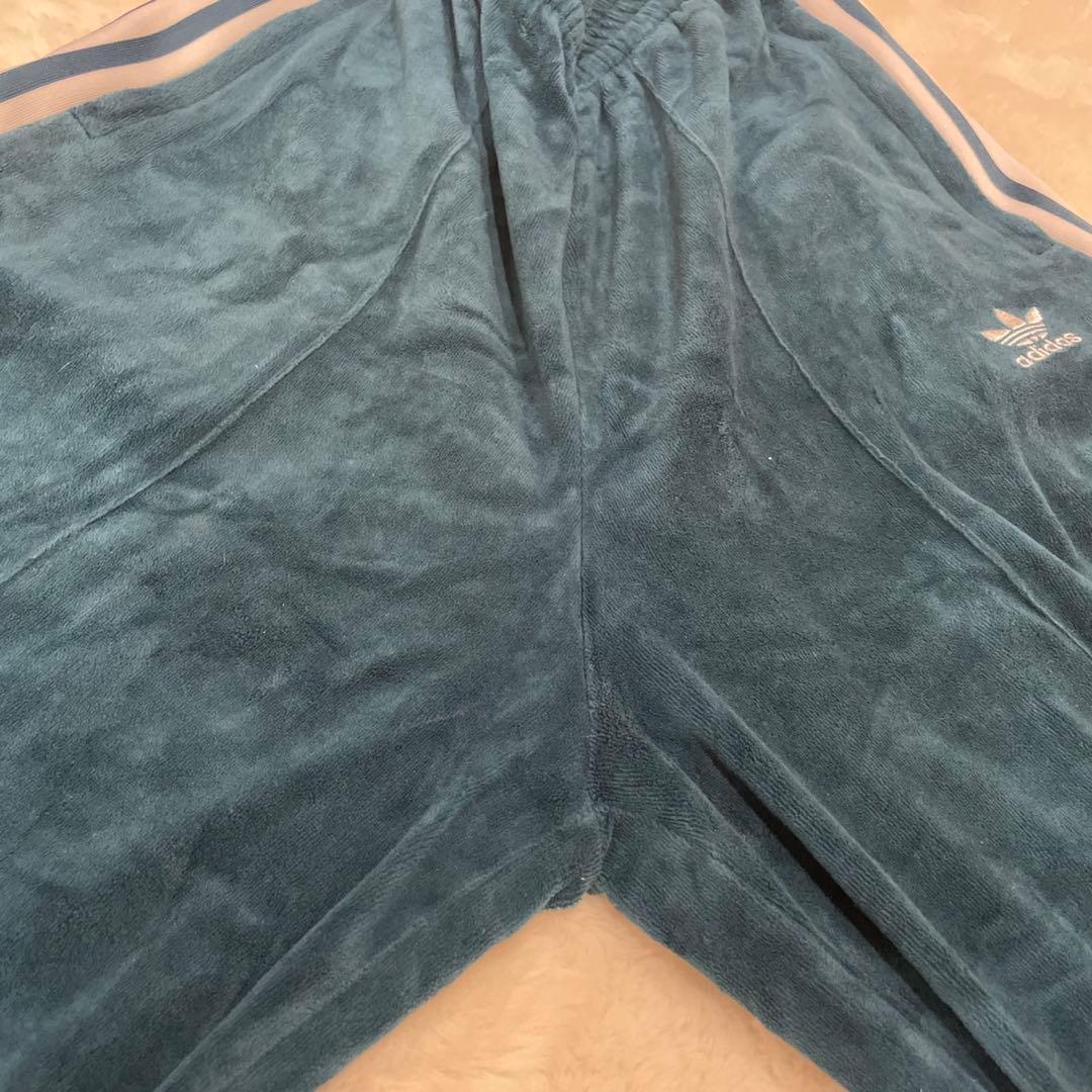 アディダスオリジナルス　ベロア　ジャージ　セットアップ上下　レディースサイズL