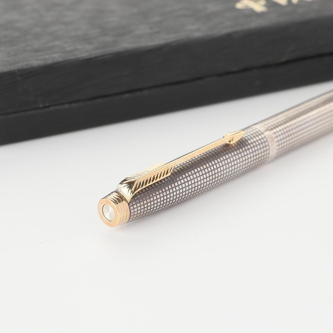 【純正箱付属】PARKER75シズレ 万年筆 スターリングシルバー