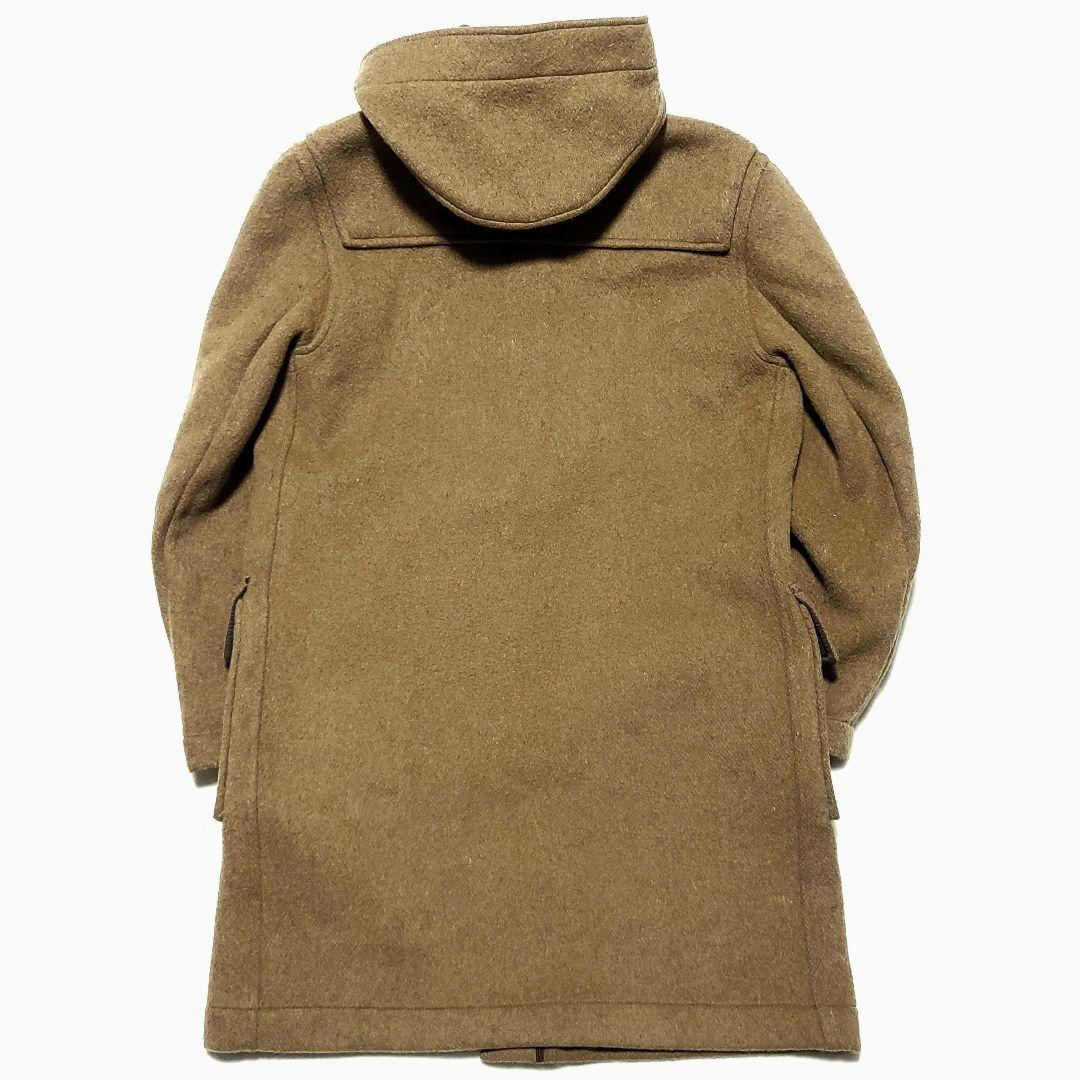 グローバーオール　ダッフルコート チェック 大きいサイズ イギリス製 キャメル