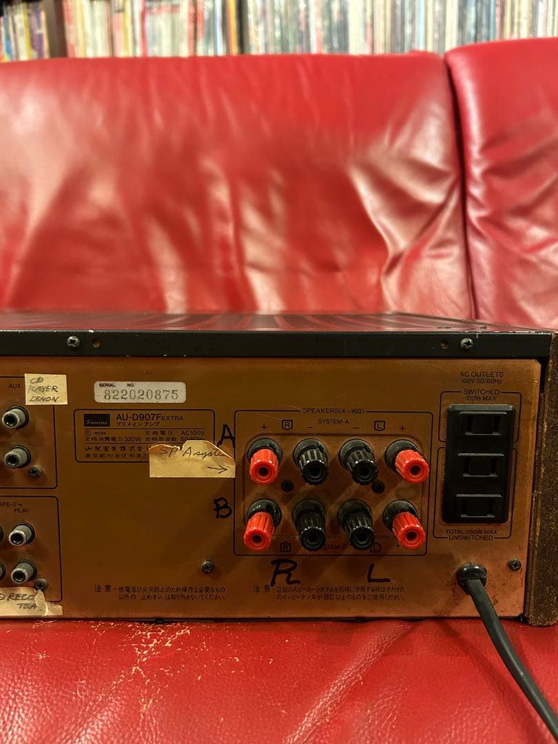 ラスト出品‼️サンスイ プリメインアンプ AU-D907F EXTRA