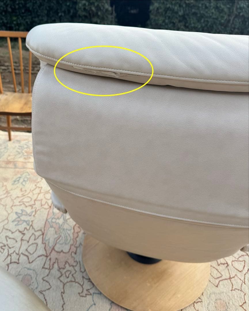 カリモク THE FIRST リクライナー＆オットマン L 本革