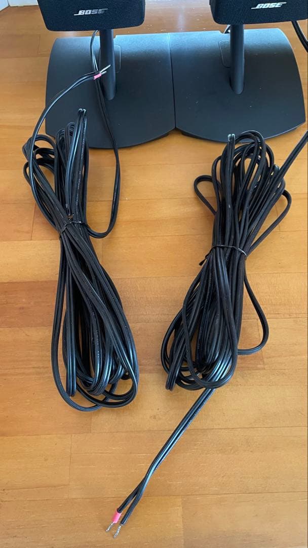 【BOSE】AM-5Ⅲダブルキューブサテライトスピーカー 専用スタンド付き