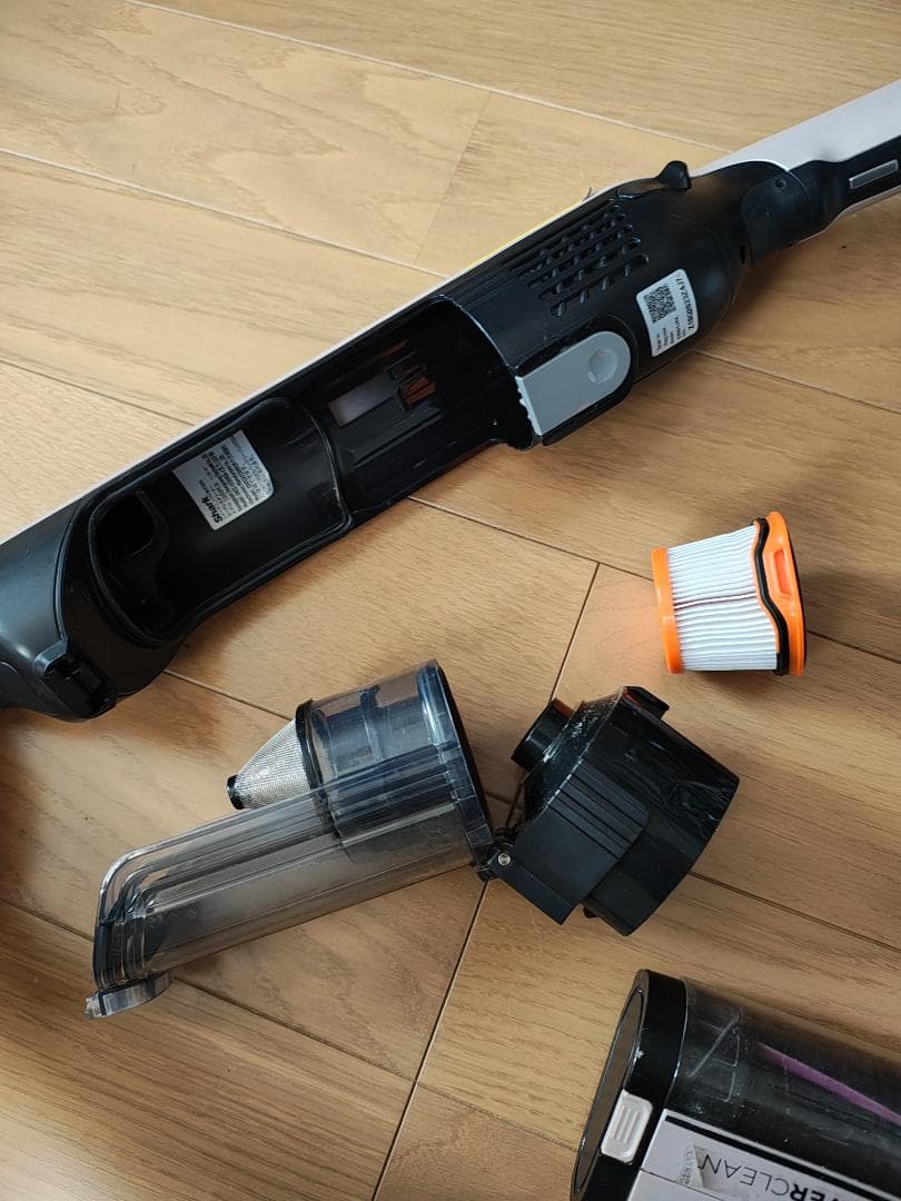 シャーク★CS601JPK★バッテリー新品と大差なし