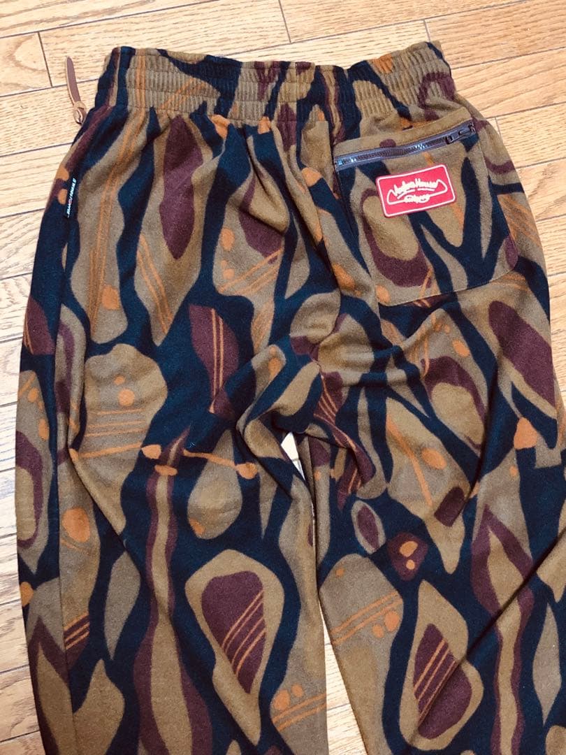 希少美品★アングラーズハウス★ゴアウィンドストッパーフリース上下★カモブラウン