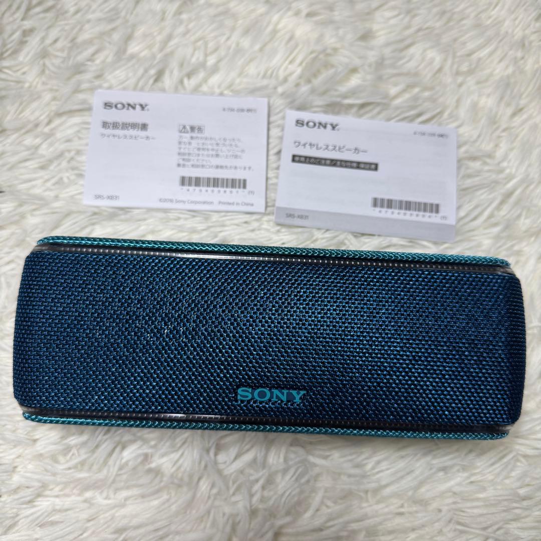【極美品】SONY ワイヤレススピーカー SRS-XB31 EXTRA BASS