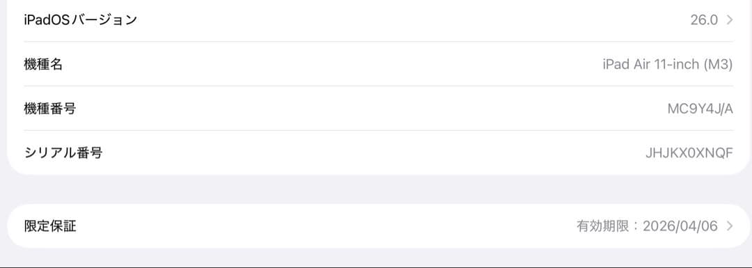 iPad本体 don: