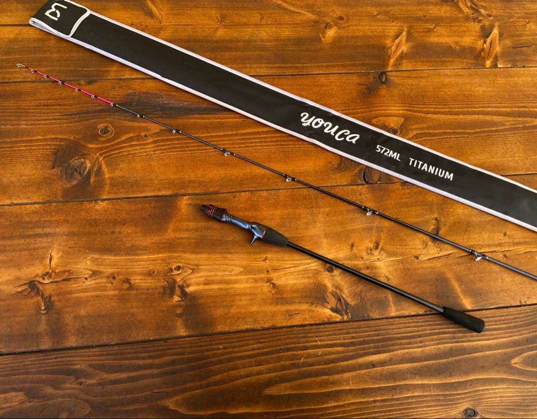 ジギングセット　ジギングロッド　C572ML スロージギング　タイラバ　イカ