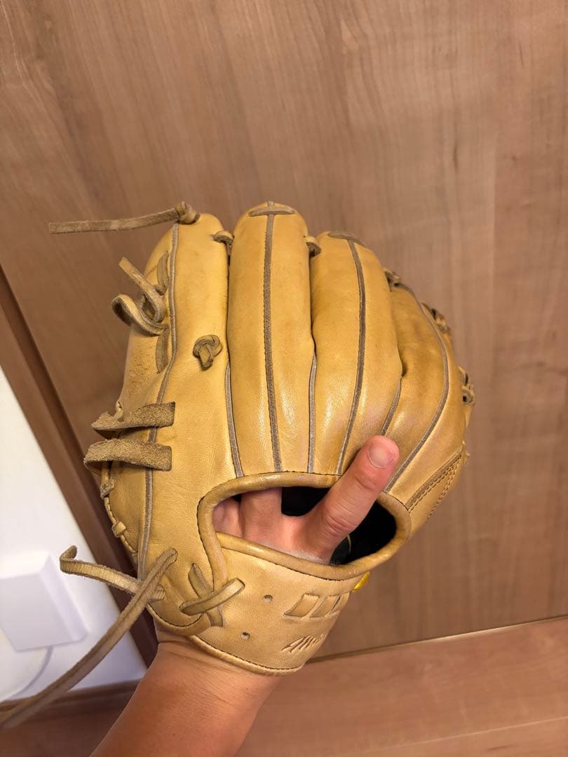 Mizuno Pro 軟式用　グローブ ベージュ　内野用