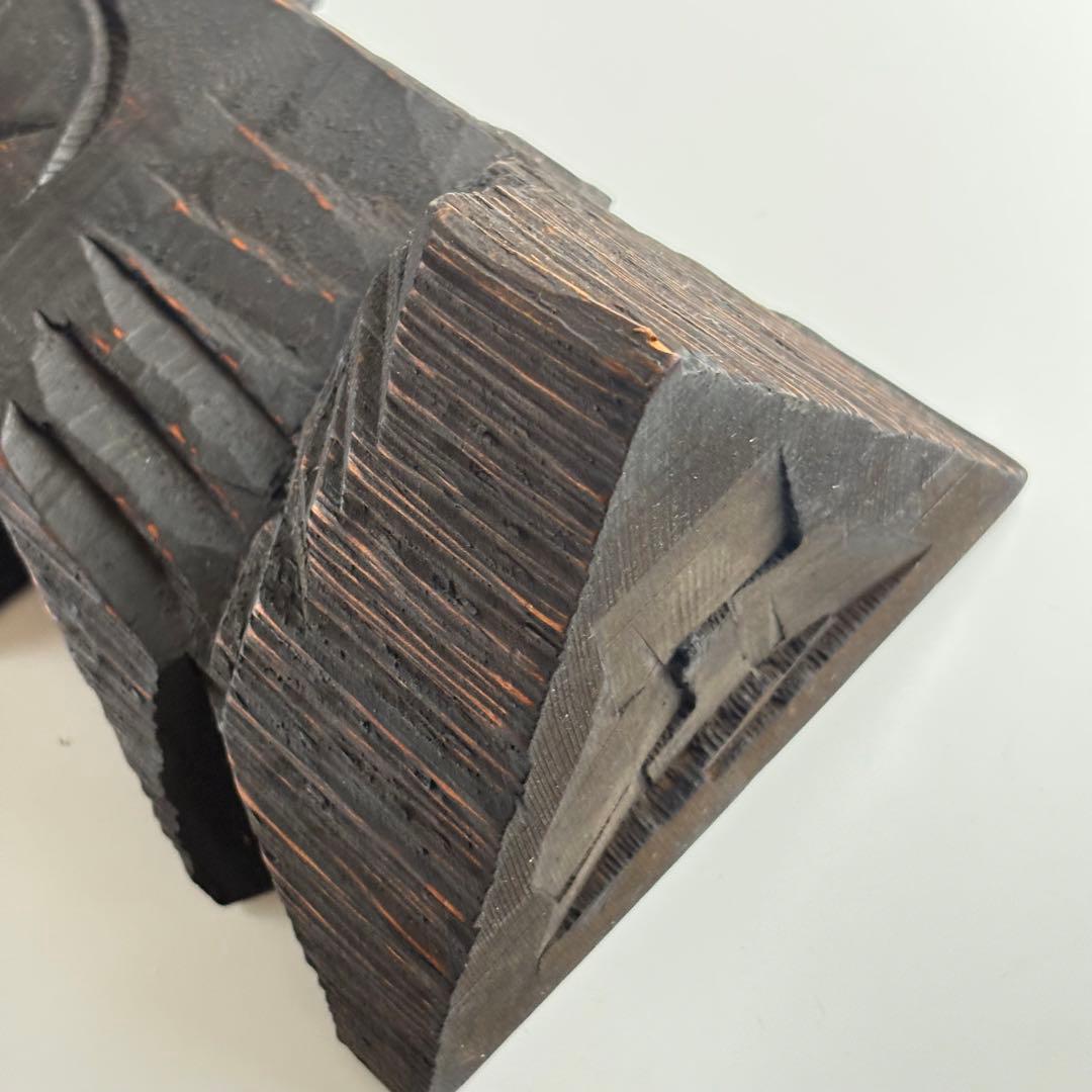 円正 円空 彫刻 置物 仏像 高さ約70cm 木工 円空仏 木彫り