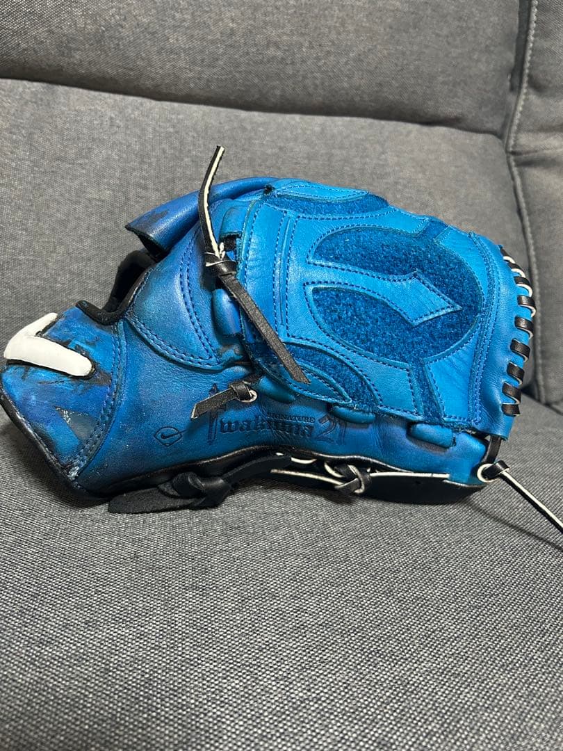 NIKE 一般軟式用 岩隈モデル 改 「山本由伸」風 なんちゃってグラブ ②