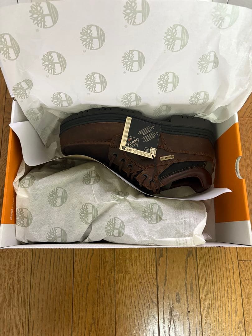 【新品】Timberland Moc Toe Mid GTX ブラウン 25.5