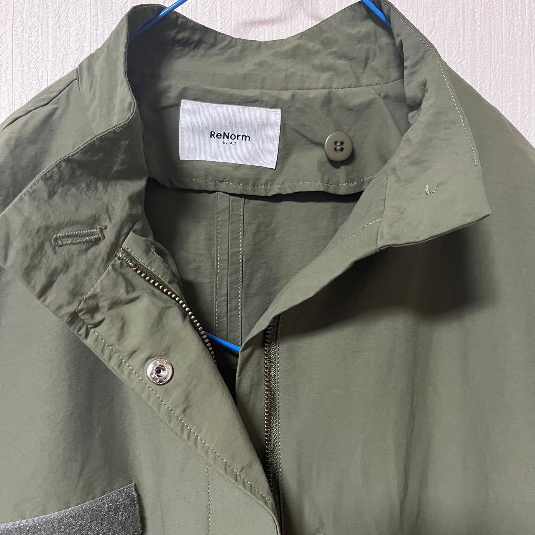 ReNorm × YUKI M65コート×中綿ブルゾンセット　カーキ