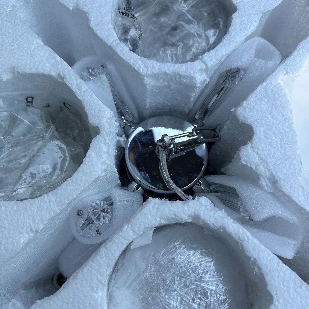 Saint Mossi シャンデリア クリスタル クリスタル 調 ガラス