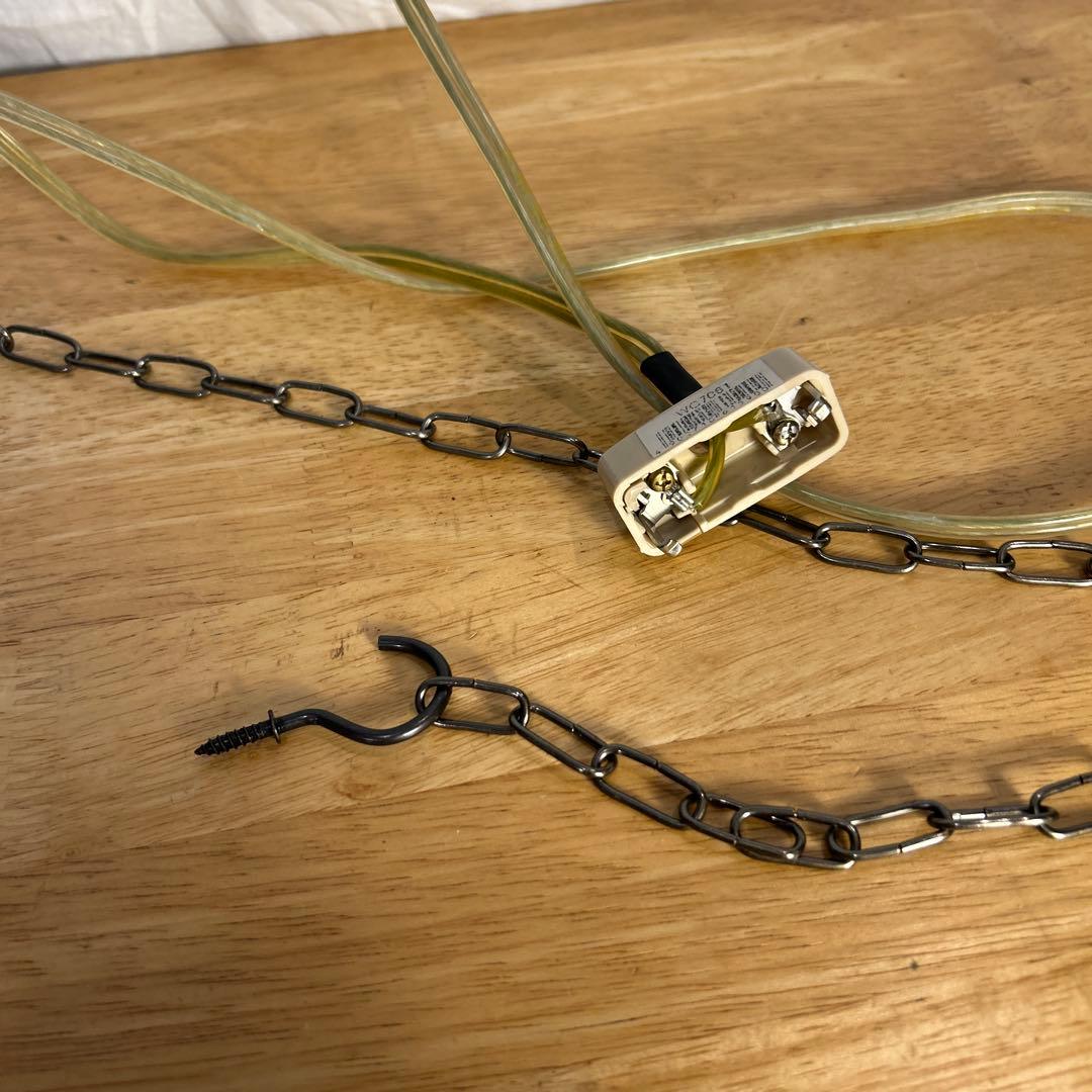 希少　ビィンテージ　ヒマラヤランプ　ガラスパーツ　照明　氷河　気泡　電球付