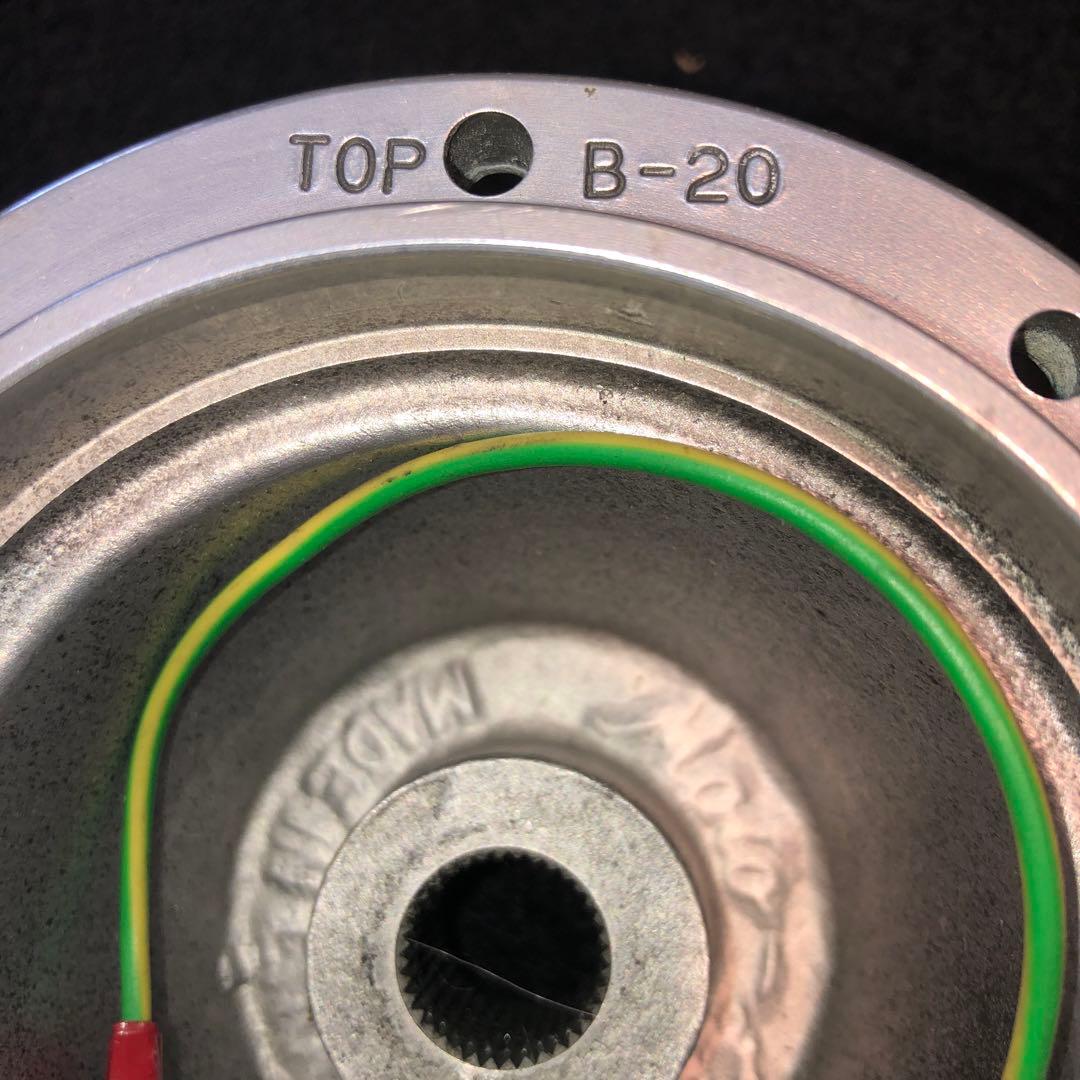 スーパーセブン使用モトリタアルミ製ステアリングハンドル B-20ボス