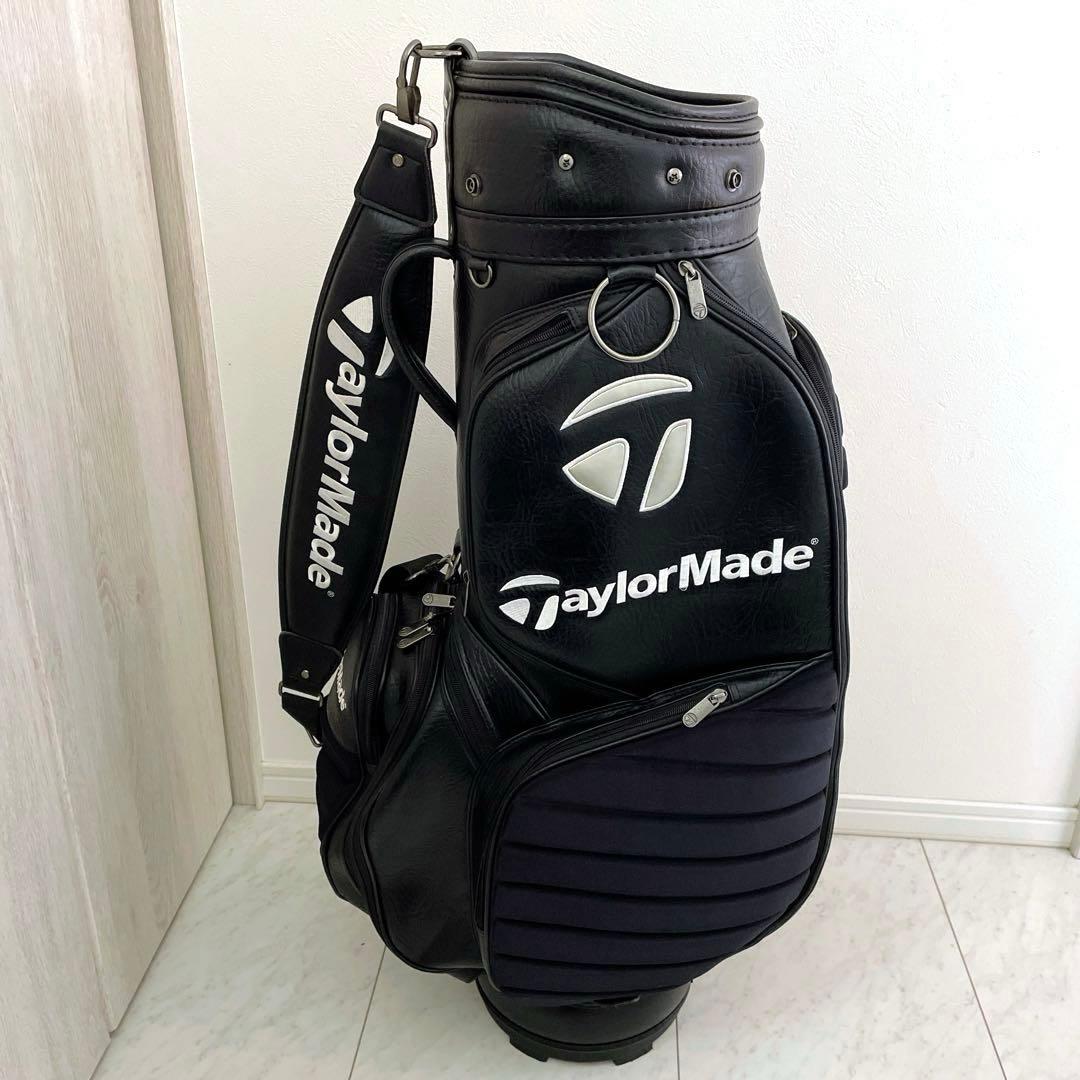 希少　美品　テーラーメイド キャディバッグ クラシック　本革調