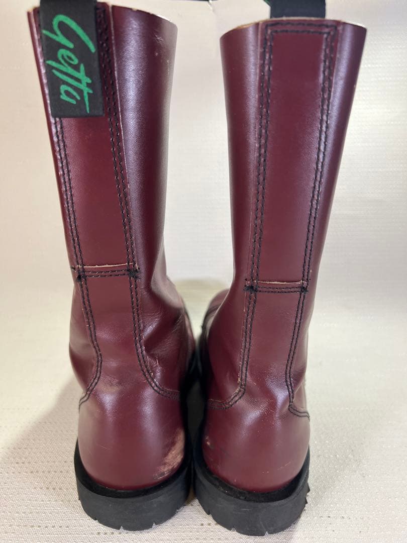 UK8_27cm Getta Grip 14ホールブーツ ENGLAND ゲッタ