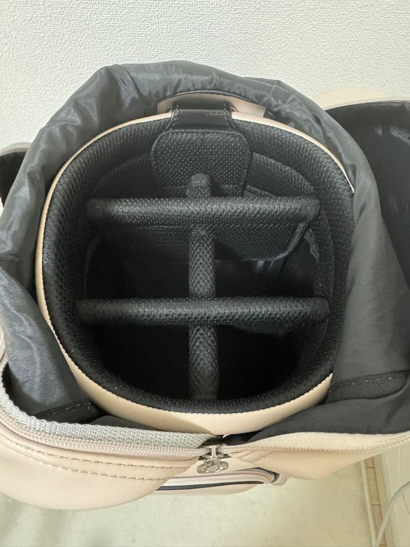 美品 Descente デサントキャディバッグ ゴルフ
