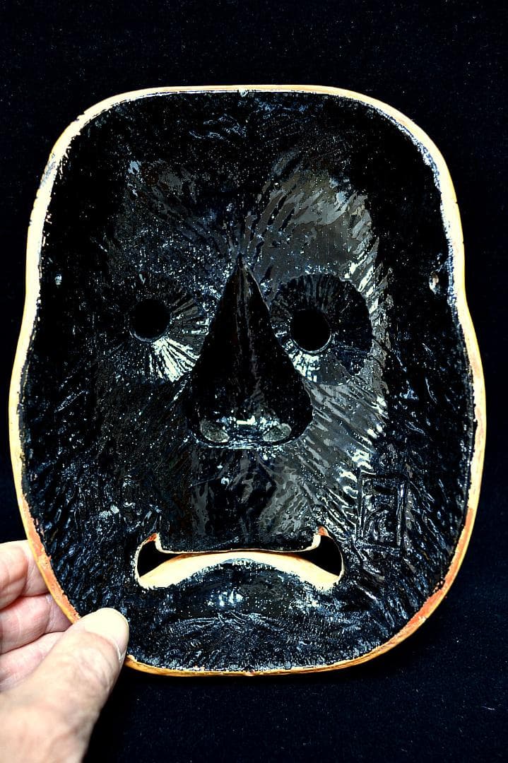 狂言面　賢徳面