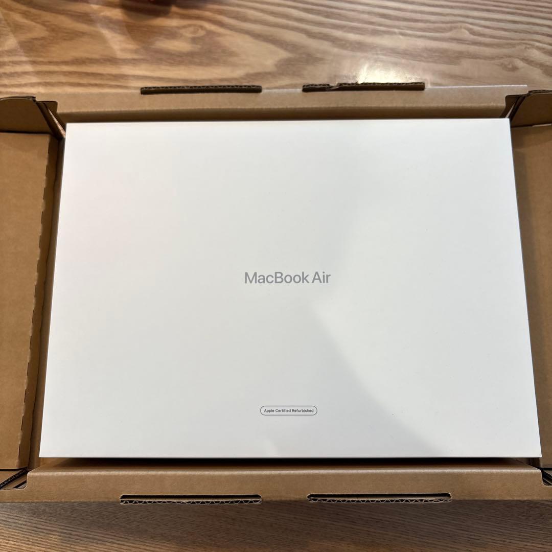 [充放電19回] MacBookAir M2 SSD256GB メモリ8GB