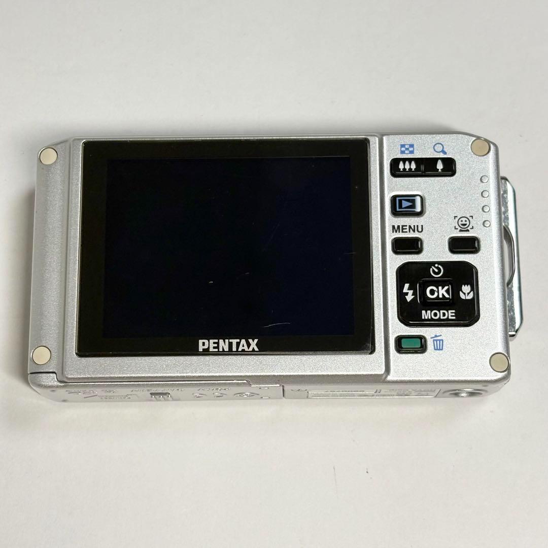 PENTAX ペンタックス Optio W60 ブルー オールドコンデジ