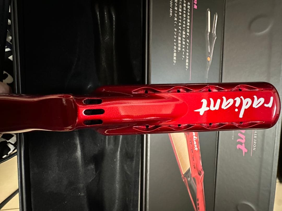 正規品 radiant ラディアント ストレート アイロン 28mm