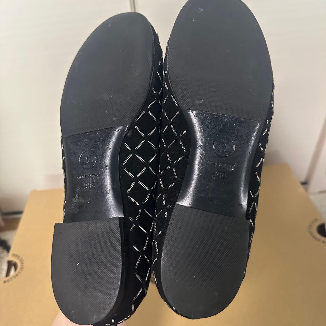 CHANEL バレエシューズ ブラック　39