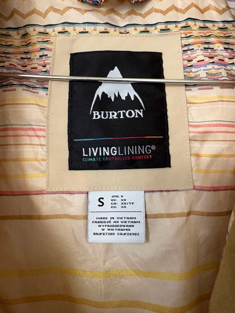 BURTON Revel Stripe スノーボードウェア　ジュニア、レディース