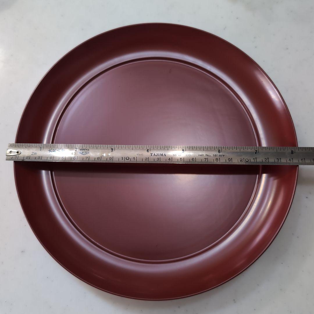 浄法寺塗　大皿　椿皿
